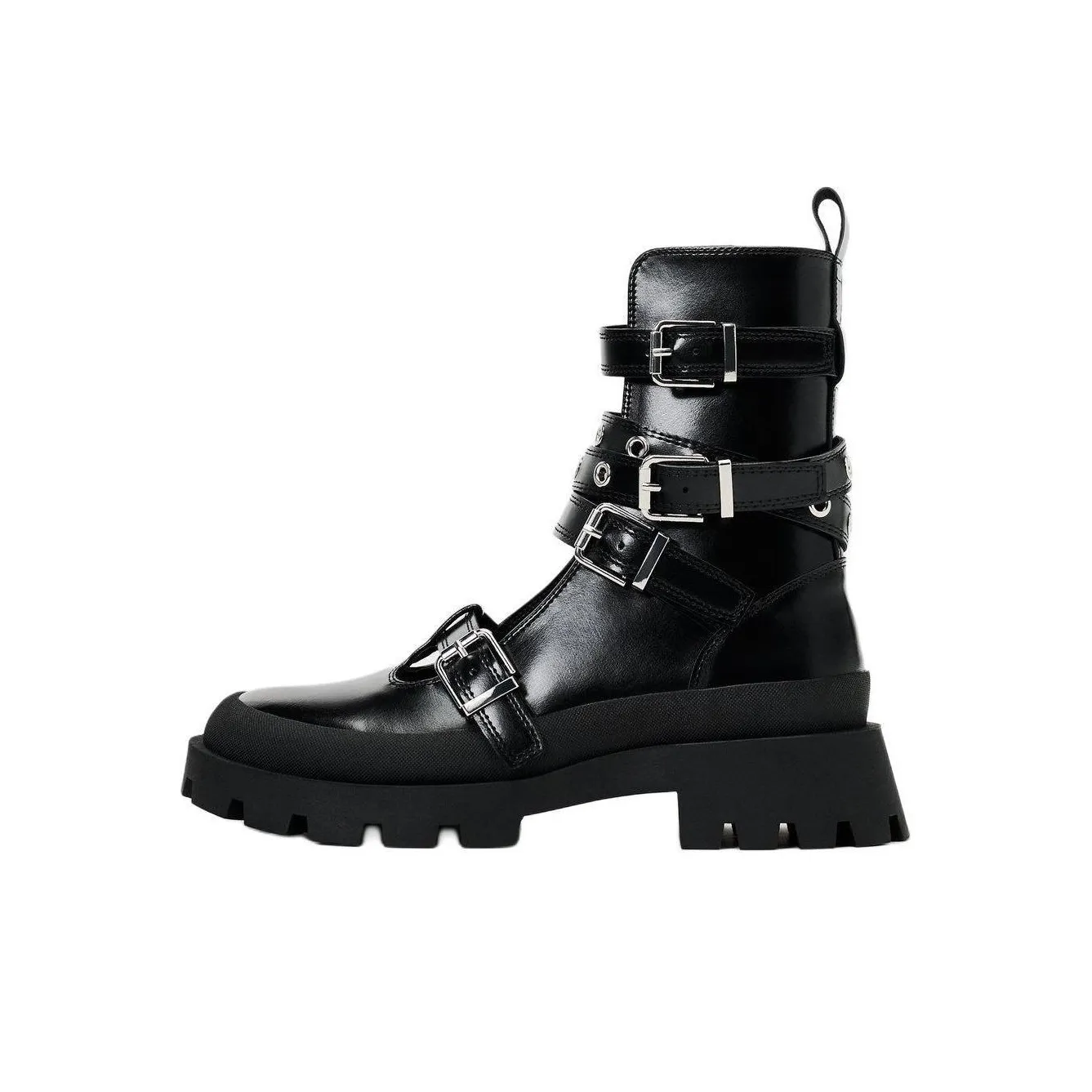 ZARA Ankle Boots Women's Black