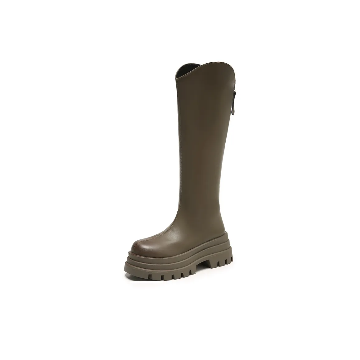 NUNZ Knee high Boots Women's Army Green/Brown/Black