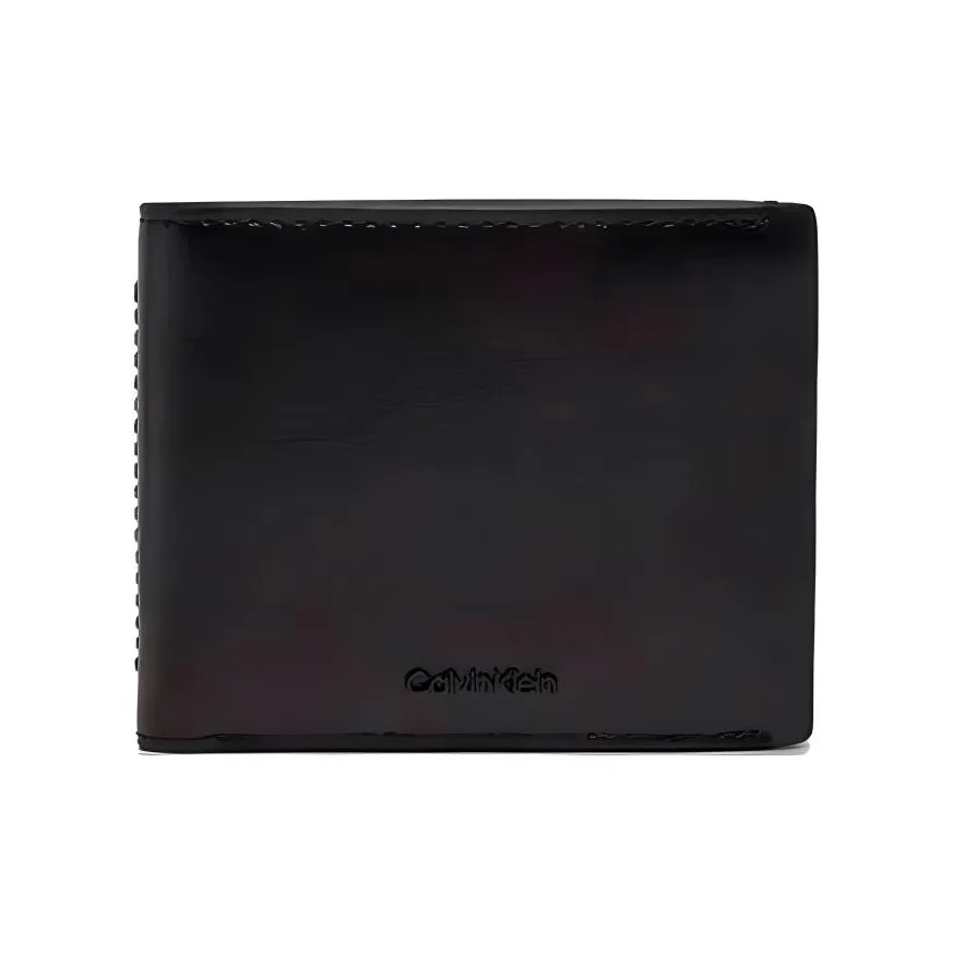 CALVIN KLEIN Cow Leather Wallet Men's Black