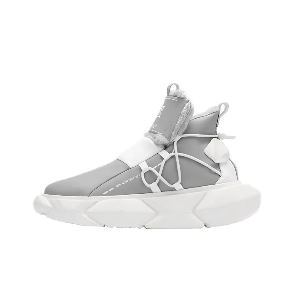 NORVINCY Сноубутсы Ярко-серый Унисекс