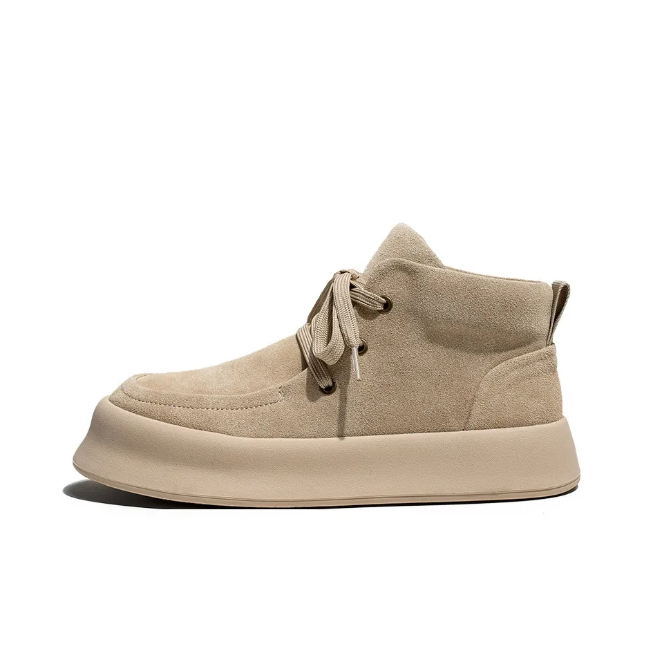 GIGIRYO Ankle Boots Men's Khaki