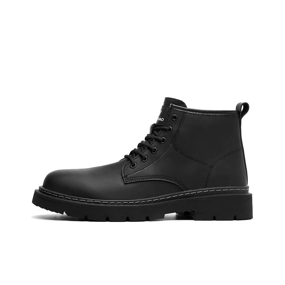 Rich Birds Короткий MID Голень Martin Boot Мужской Черный