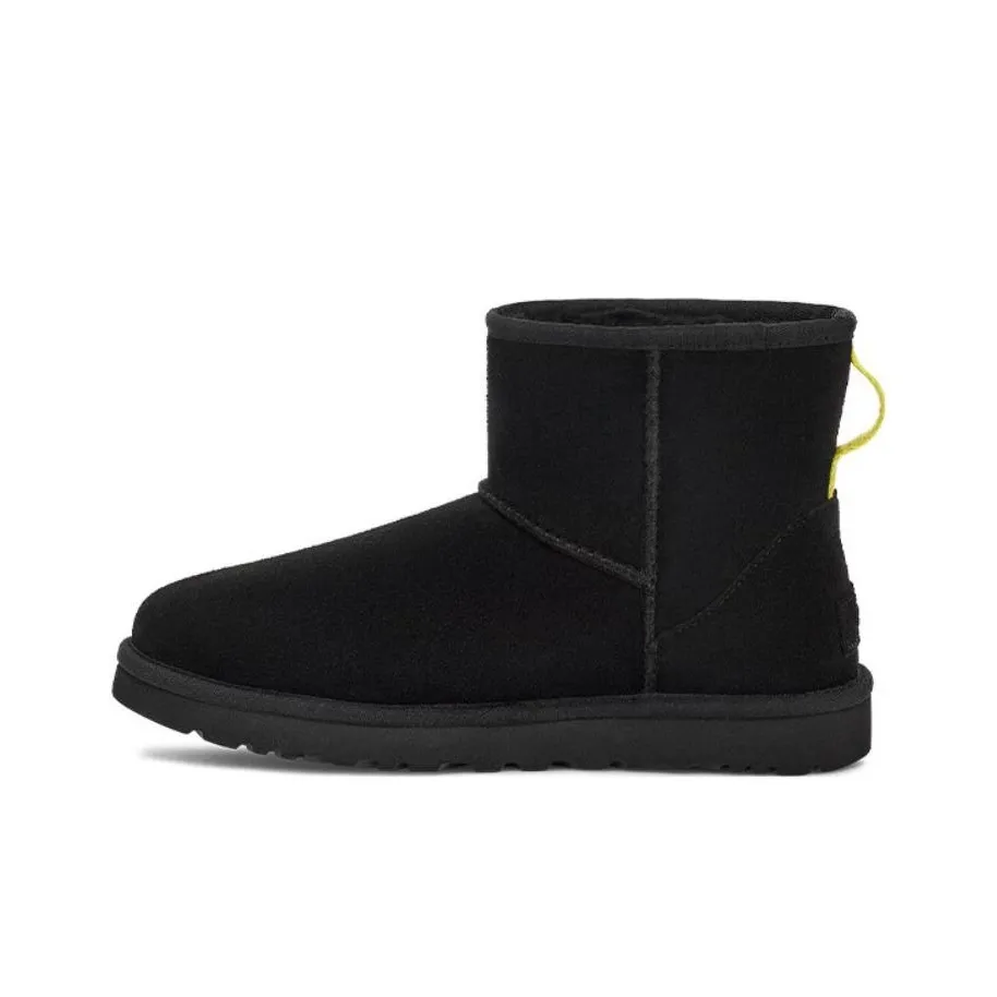 UGG CLASSIC MINI Термостойкий Короткий Снегокат Женские Черные