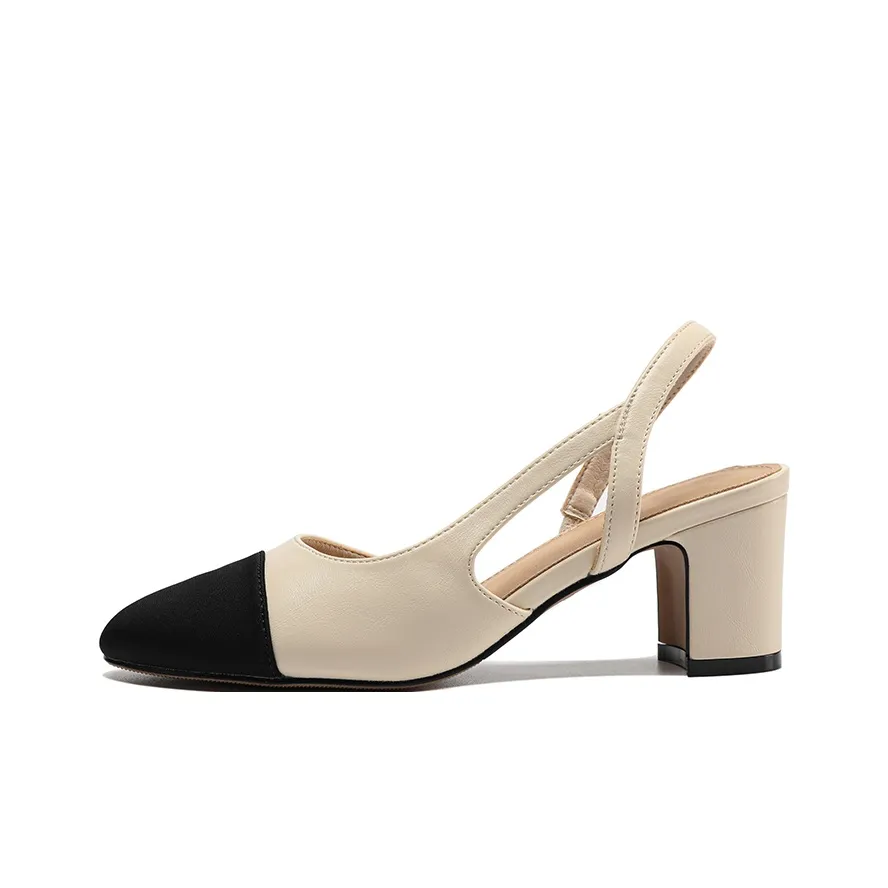 ZHR Грубый каблук Высокие каблуки 6 см Женские