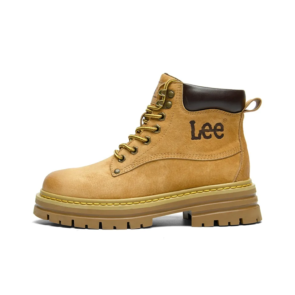 Модель совместного бренда Lee Короткий Мартин Boot Унисекс с флисовой подкладкой
