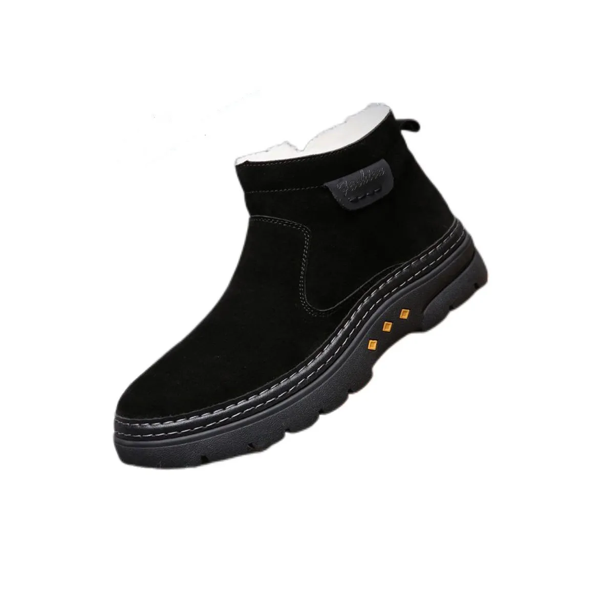 Year By Year Warm Slip-Resistant Short Snow Boots Men's