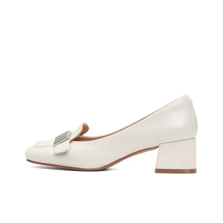 PT'SON Chunky Heel High Heels Women's