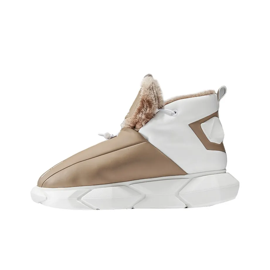 NORVINCY Термические Снежные Ботинки с Увеличением Высоты на Носке Унисекс Хаки