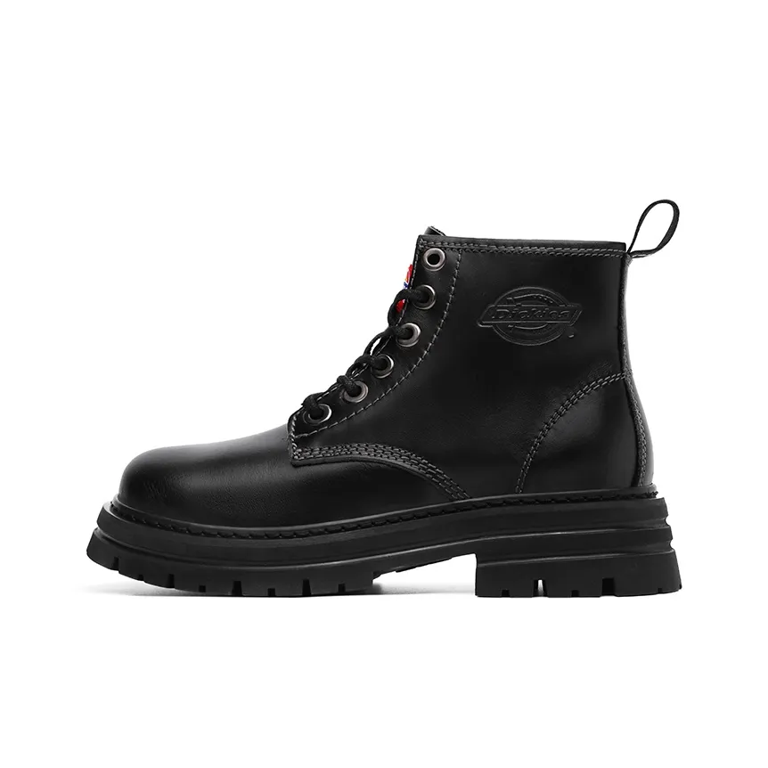 Dickies Короткий MID Голень Мартин Boot Женские Черный