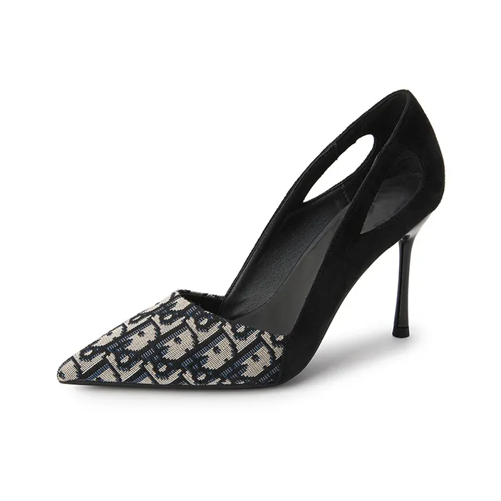 YAFEI XUANYU Узкий каблук Высокие каблуки 7 см Женские Черный Серый