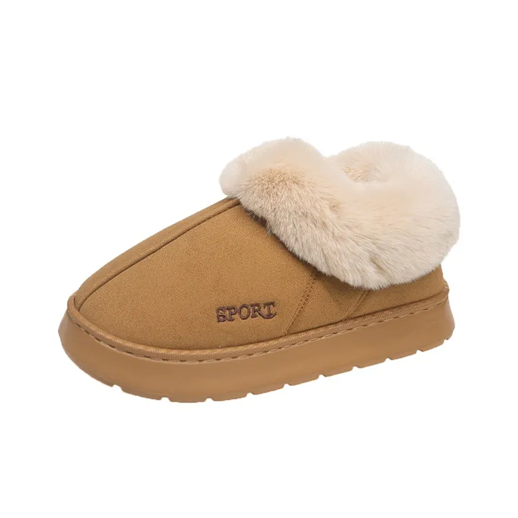 CariteSport Термический Изоляционный Устойчивый к Износу Амортизирующий Противоскользящий Покрытие Баланс Снежные Ботинки Унисекс