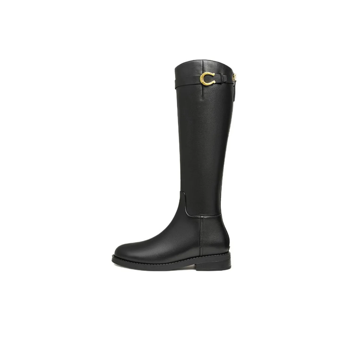 Tata Knee high boots Force 3cm Women's Black