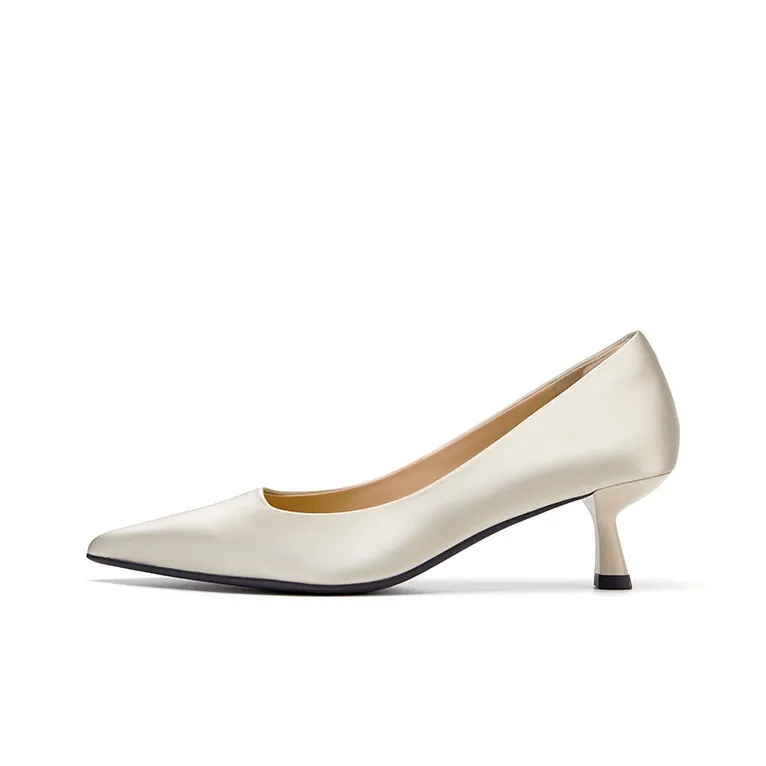 Marie Claire Низкий каблук Высокий каблук 5 см Женский Золотой