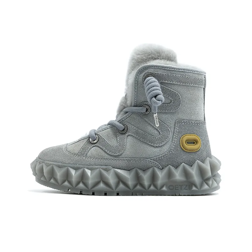 OETZI Ice Mountain Series 10 Термический Увеличивающий Высоту Противоскользящий Короткий Снегокат Унисекс Серый
