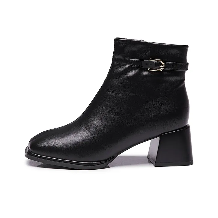 Bull Charm Ankle Boots Women's Black