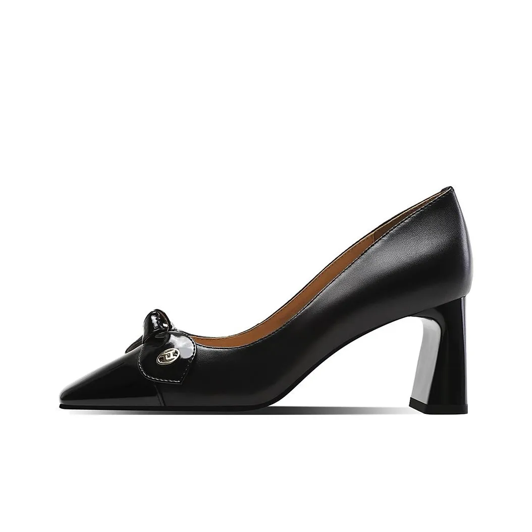 BOSSSUNWEN Chunky Heel High Heels 7cm Women's
