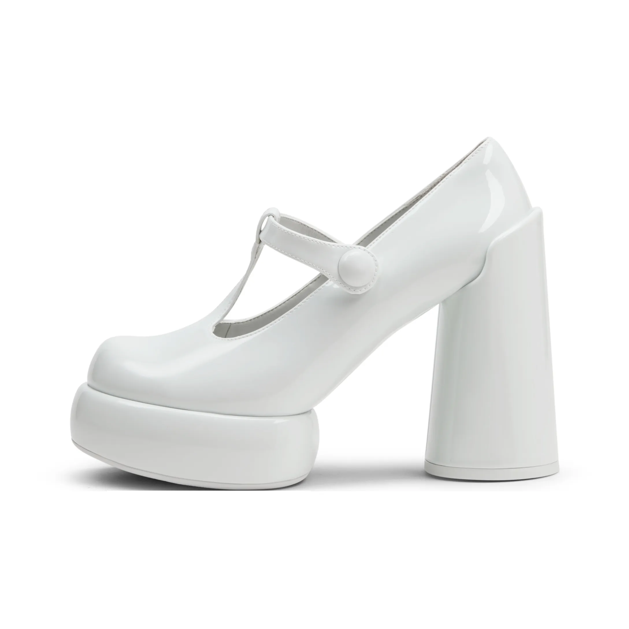 CHARLES&KEITH Chunky Heel High Heels 10.2cm Women's