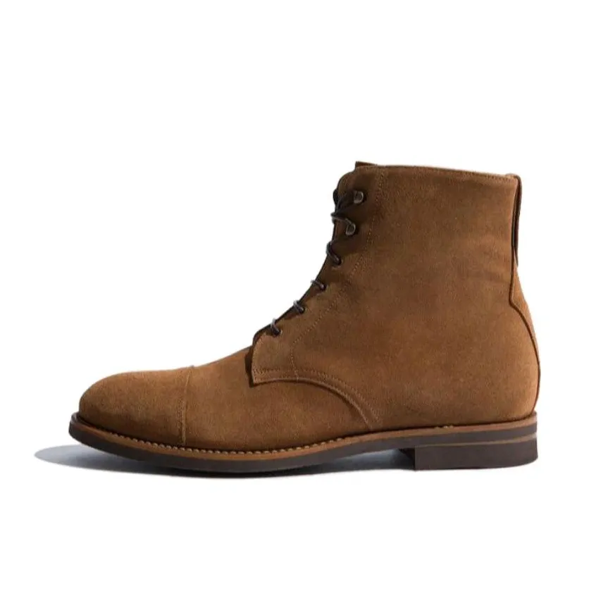 SCAROSSO Ankle Boots Men Brown