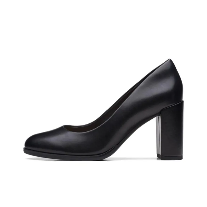 Clarks Freva 85mm Leather Pumps