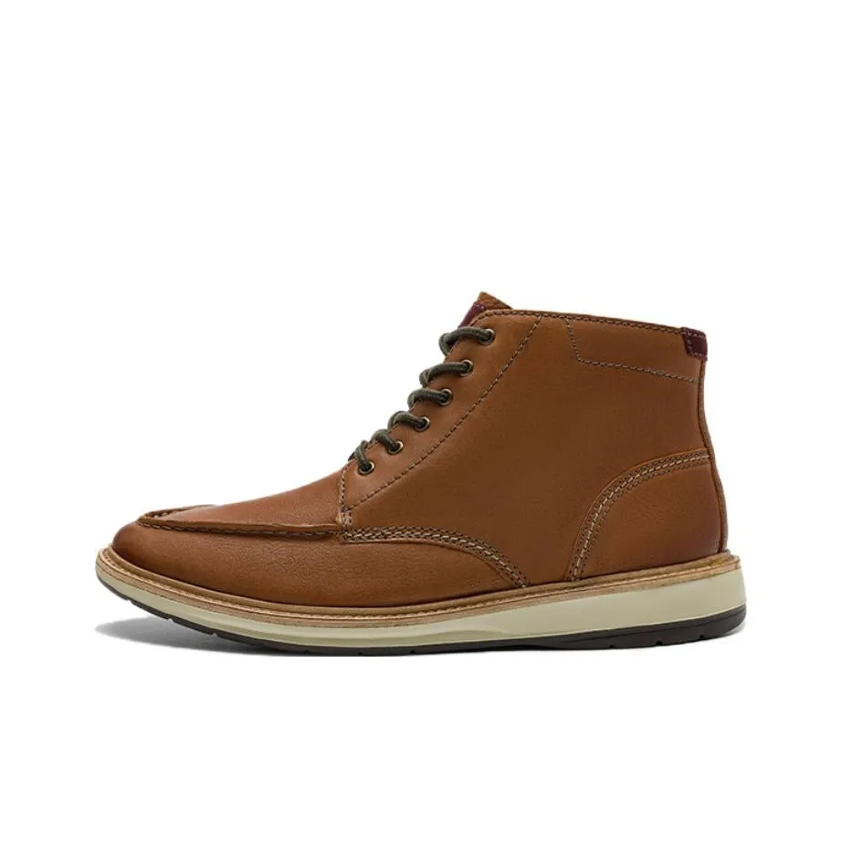 Clarks ботильоны, коричневый, мужской