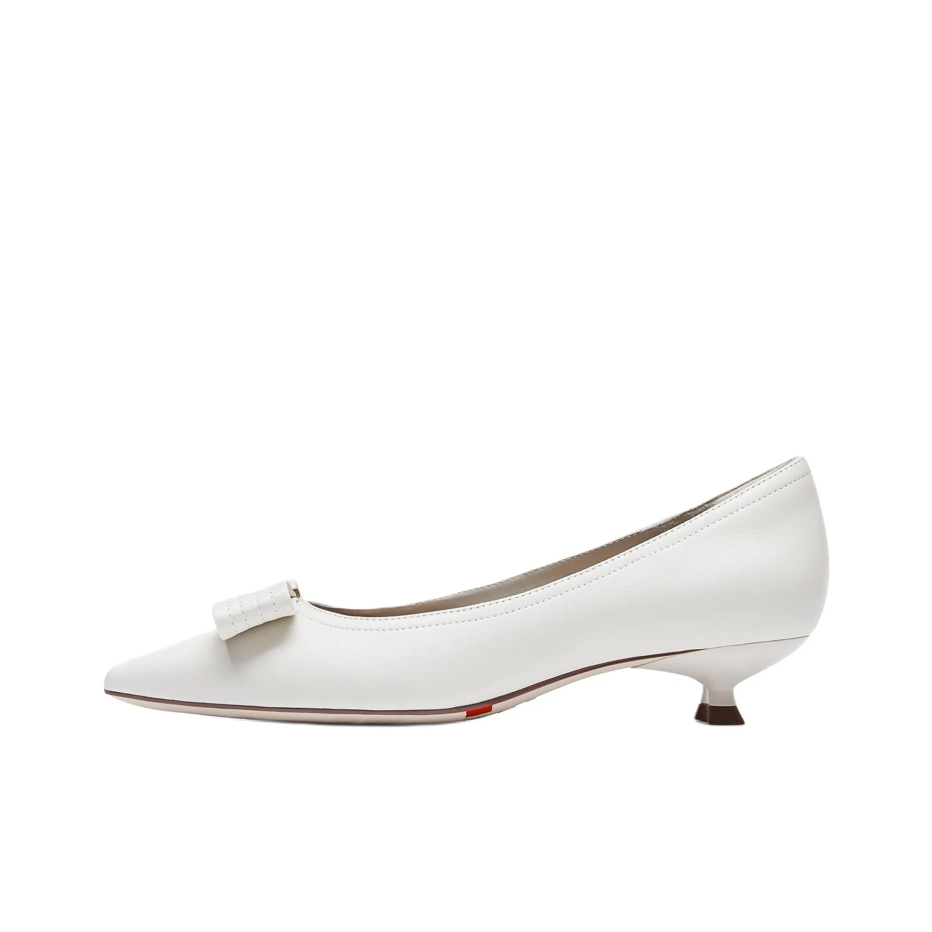 Staccato Hepburn Кремовая обувь с узким каблуком каблук 3 см женская