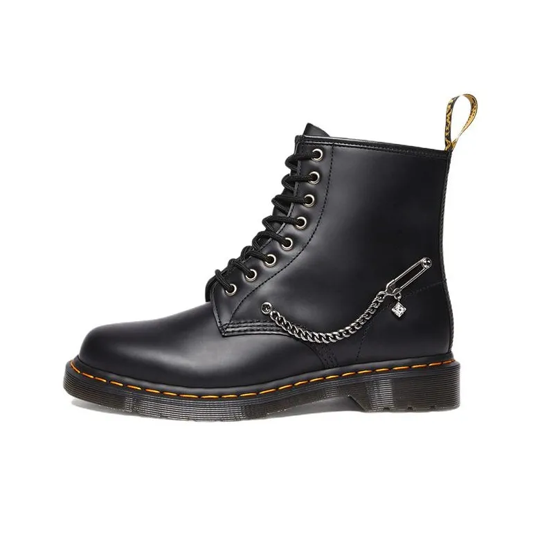 Dr.Martens 1460 Короткий Мартин Ботинок Унисекс Черный