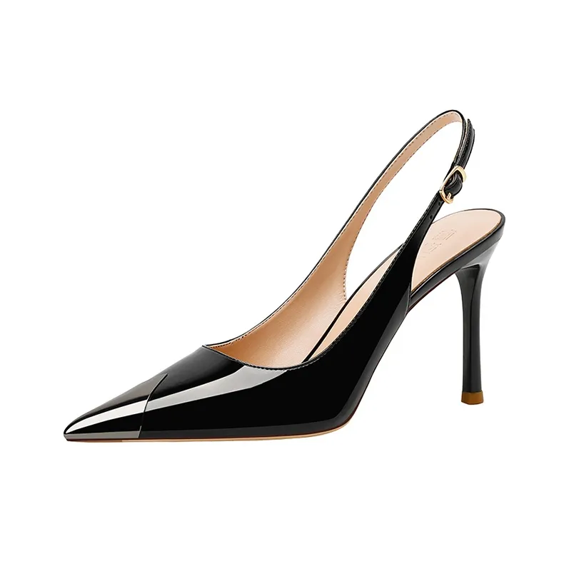 Li Ke Низкий каблук Женская обувь Высокий каблук Женская