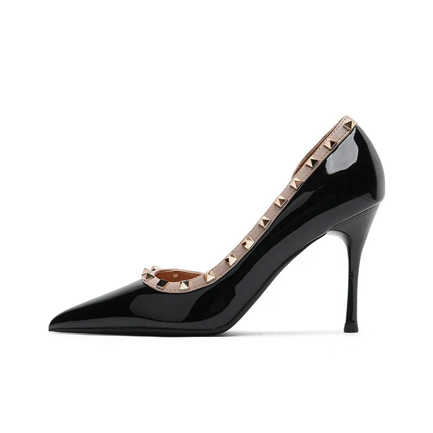 Zubumei Slim Heel High Heels 9CM Women's