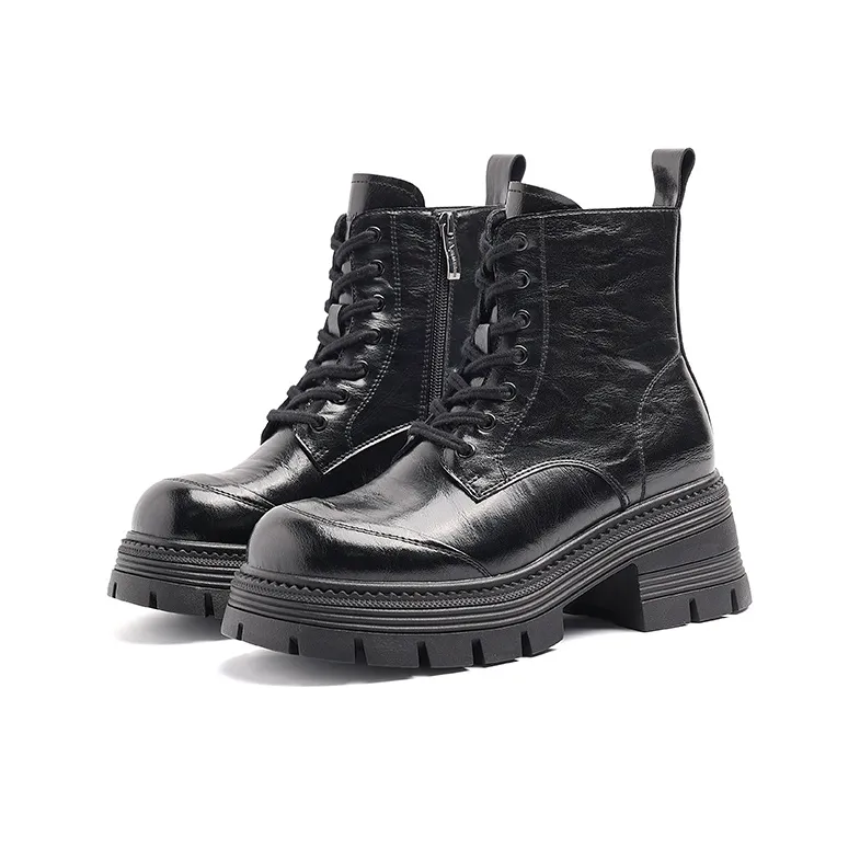 AQUASCUTUM Короткий ботинок Martin каблук 7 см женский