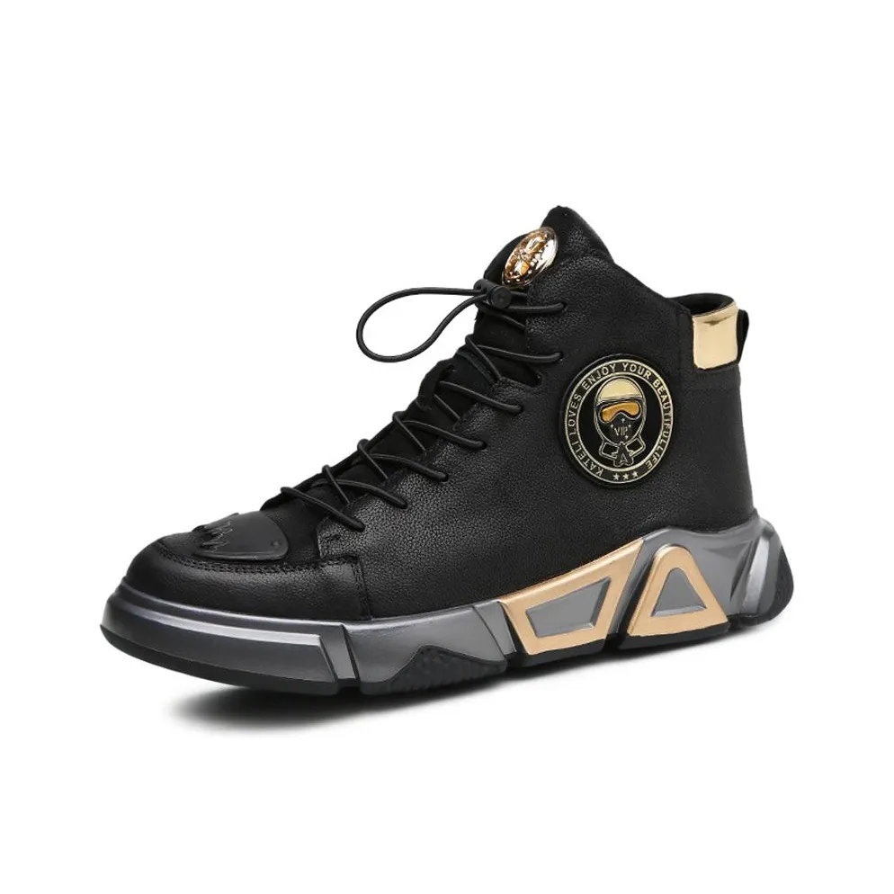 Devanro Натуральная кожа ботильоны короткий Мартин ботинок мужской