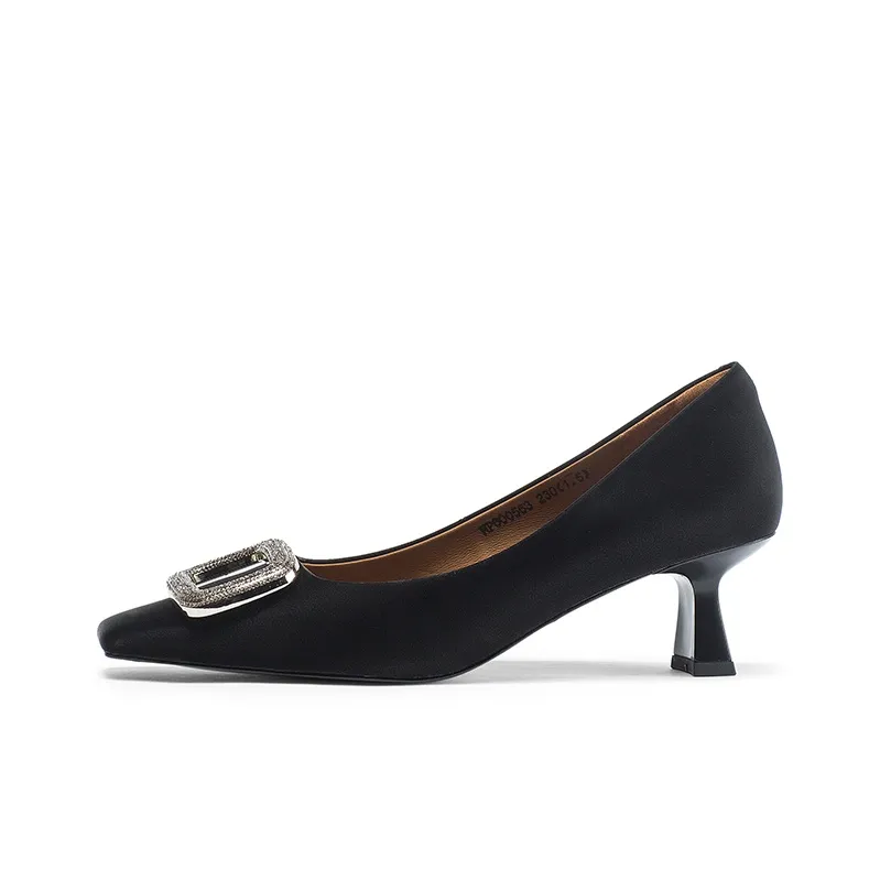 Coup De Foudre Flared Heel High Heels 5.5cm Women's