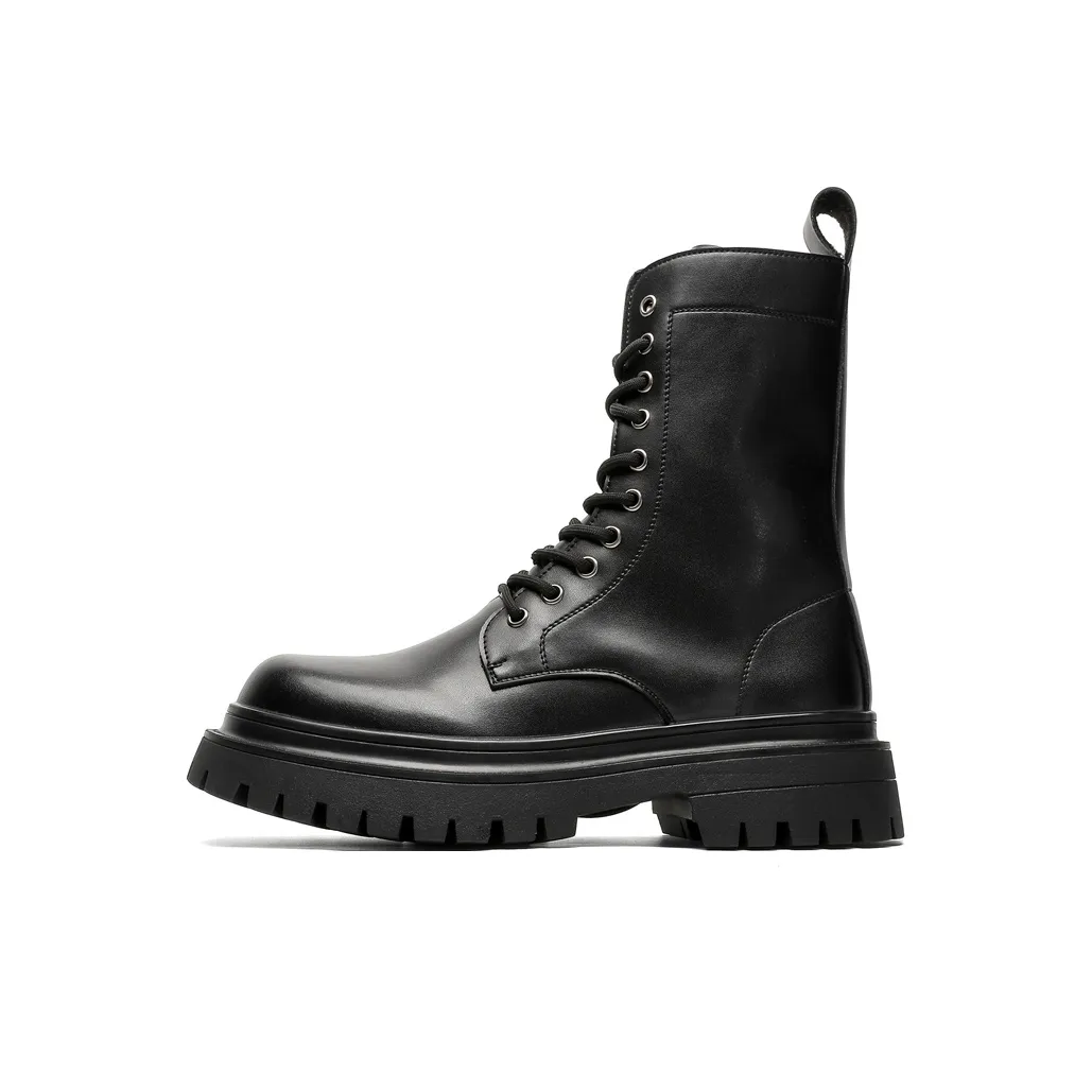 V ZERO FIVE Короткий Мартин Ботин Мужской Черный