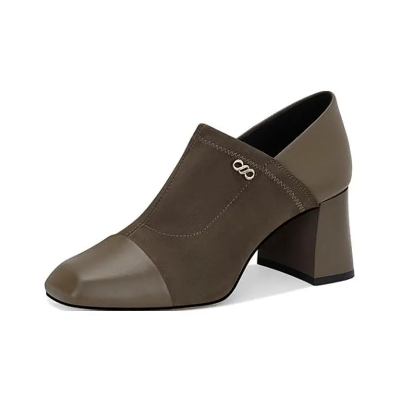 JESSICA SOPHIA Chunky Heel High Heels 6.5cm Women's