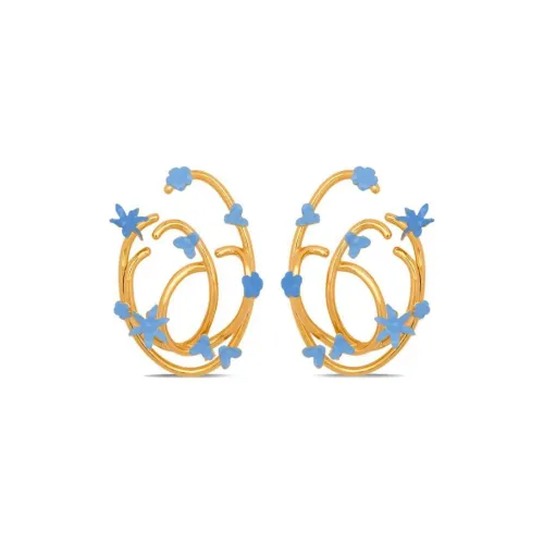 Oscar De La Renta Брассовые серьги Женские