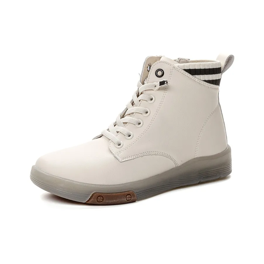 JNLVWA Ankle Boots Women's Beige Black/Beige Gray