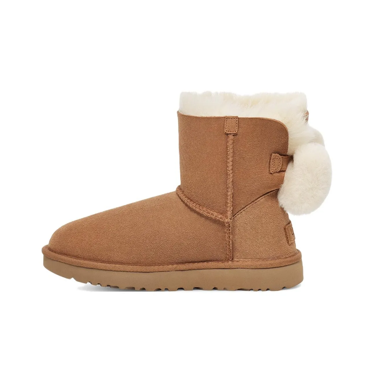 UGG Mini Bailey Fuzzy Bow Women
s