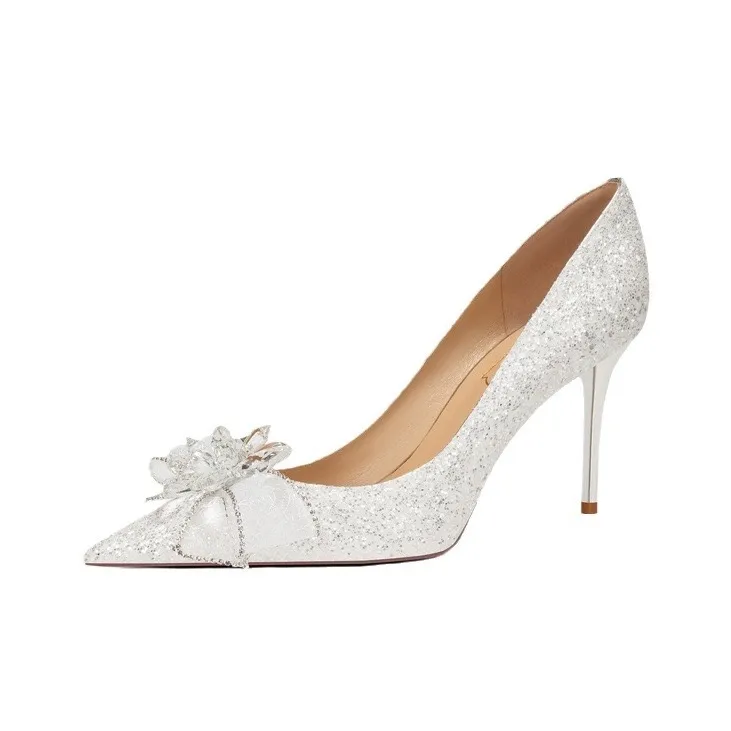 RoseDoris Узкий каблук Высокие каблуки 8 см Женские Белые