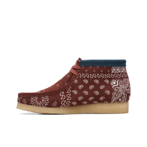 Clarks Ботильоны Кирпично-красный Мужские