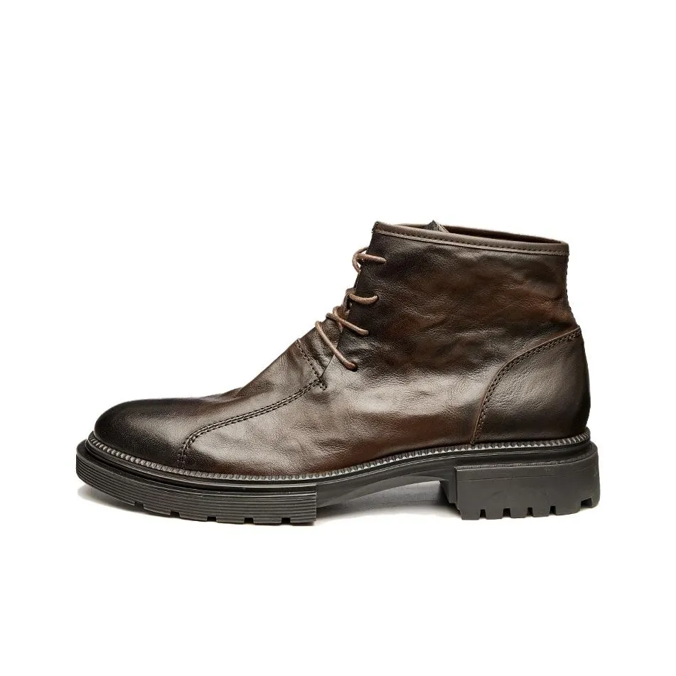 Brounvanm Короткий Мартин Boot 4CM Мужской