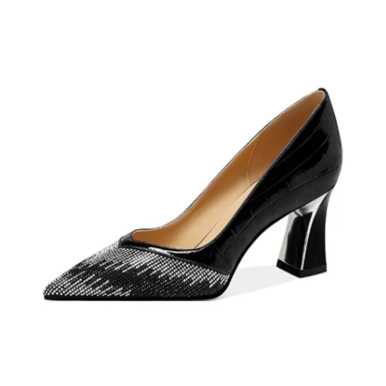 JESSICA SOPHIA Квадратный каблук Высокие каблуки 6,5 см Женские Черный