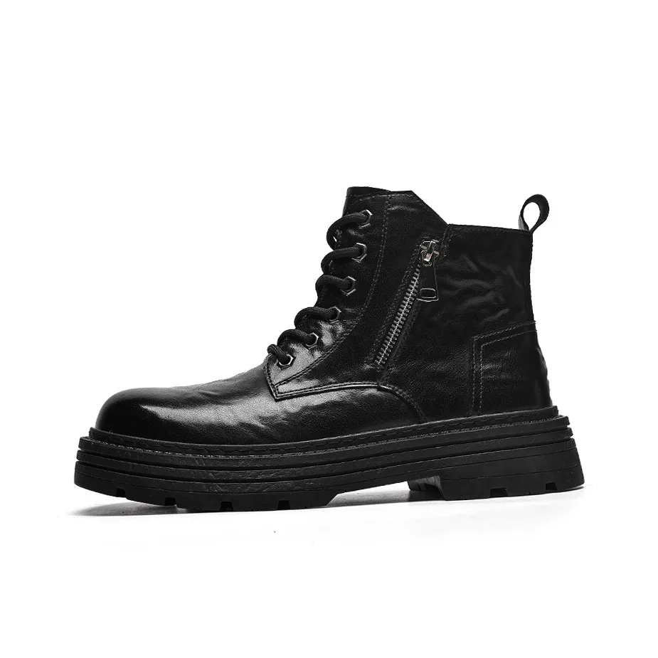 LUOGOKS Короткий ботинок Martin мужской черный