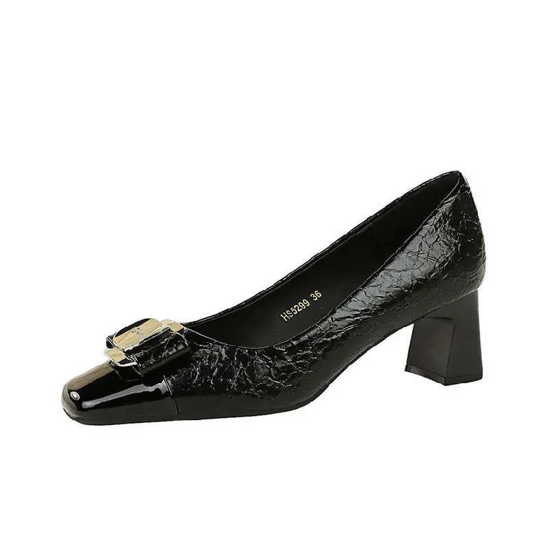 BIGTREE High Heels Women's Black, Silver, Bronze