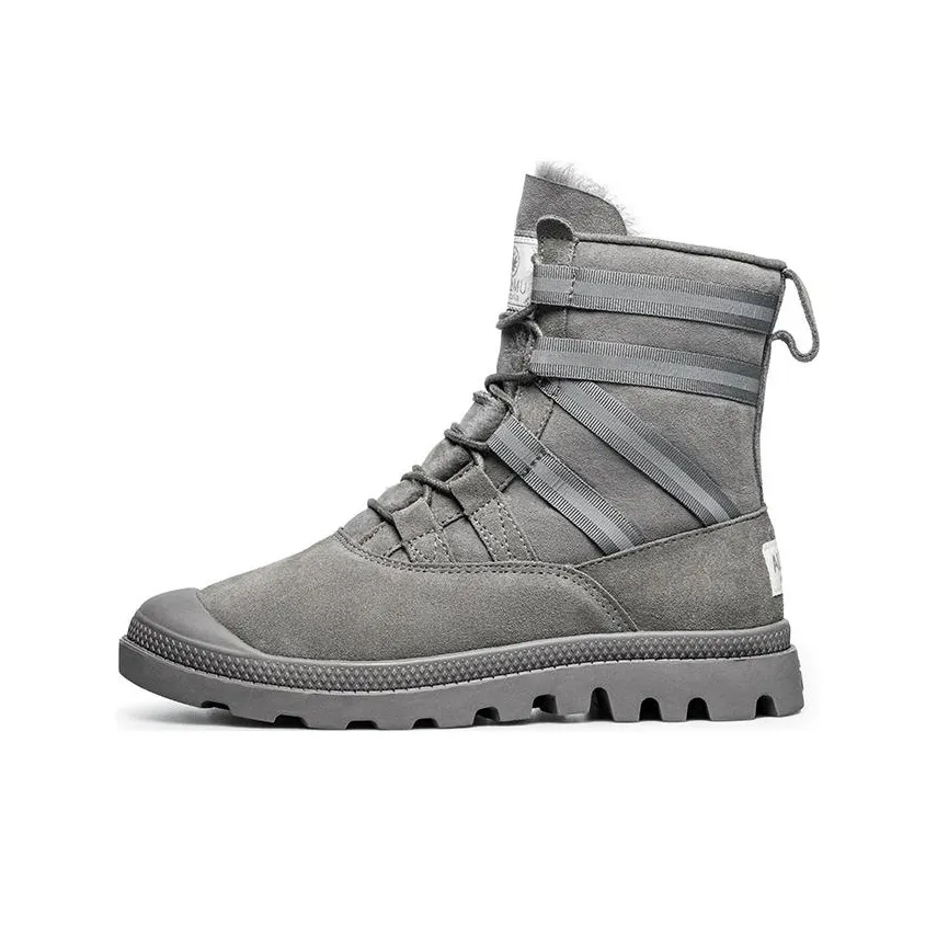 AU&MU Сноубутсы Серые Женские