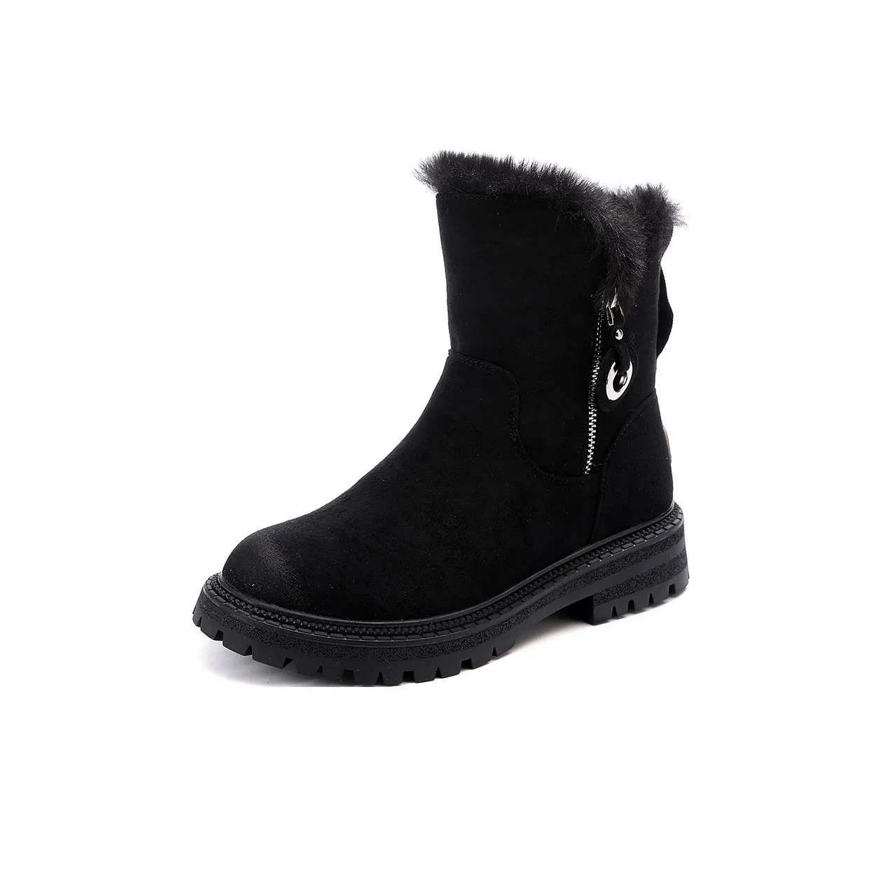 Bull Charm Short Snow Boots Women's