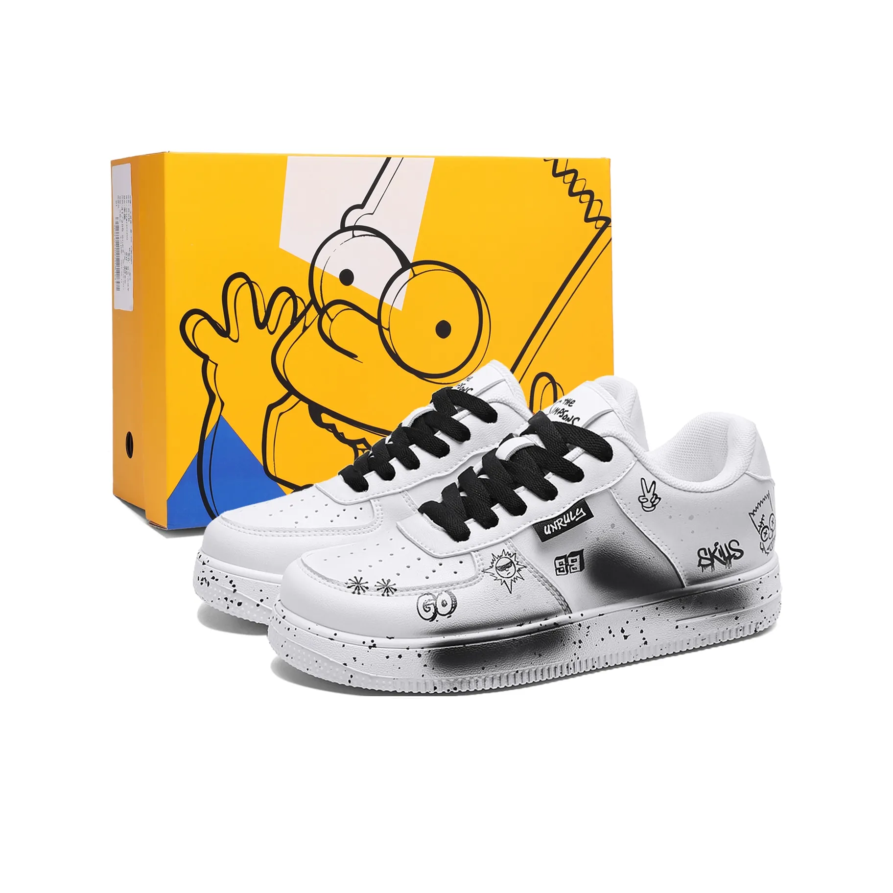 The Simpsons Скейтборд Кроссовки Низкие Унисекс