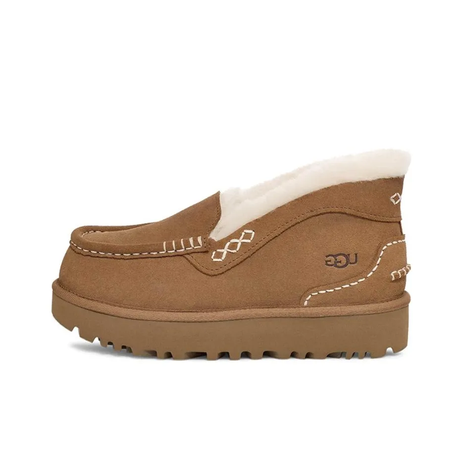 UGG ANSLEY Короткий Снегокат Женские Коричневый