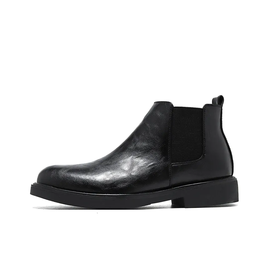 Lady's House Ankle Boots Men's Black/Brown