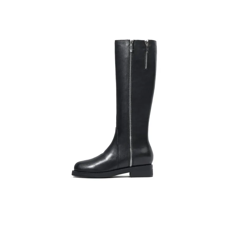 CAMEIDO Knee high Boots Women's Black