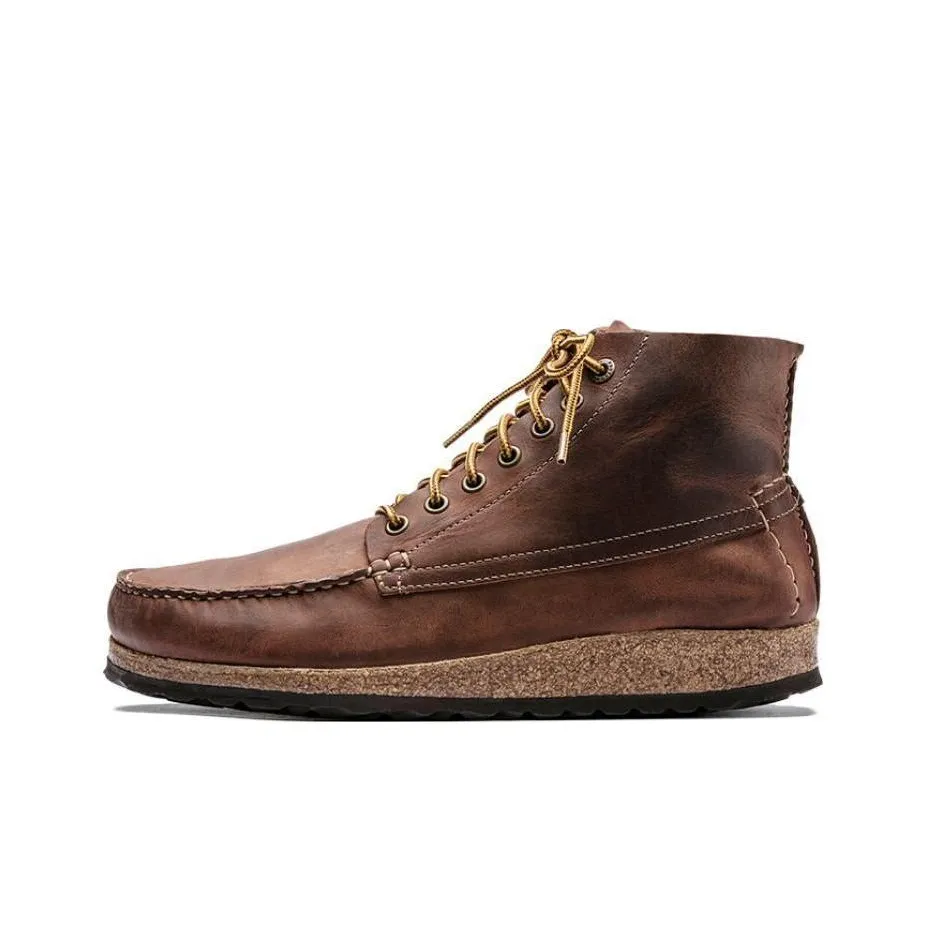 Birkenstock Ankle Wayne boots Unisex Brown Narrow