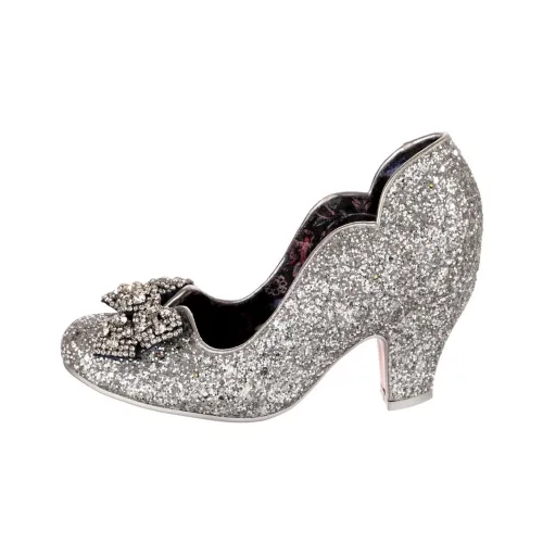 IRREGULAR CHOICE Высокие каблуки Серебристые Женские